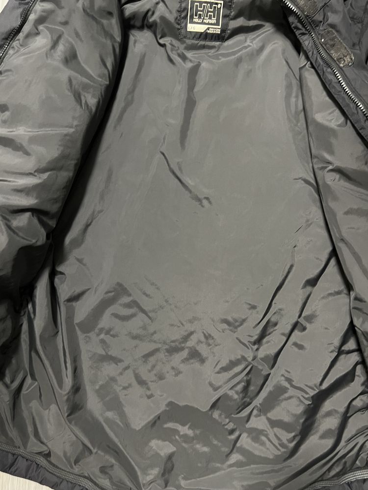Женская осенняя парка куртка  Helly Hansen Black Waterproof