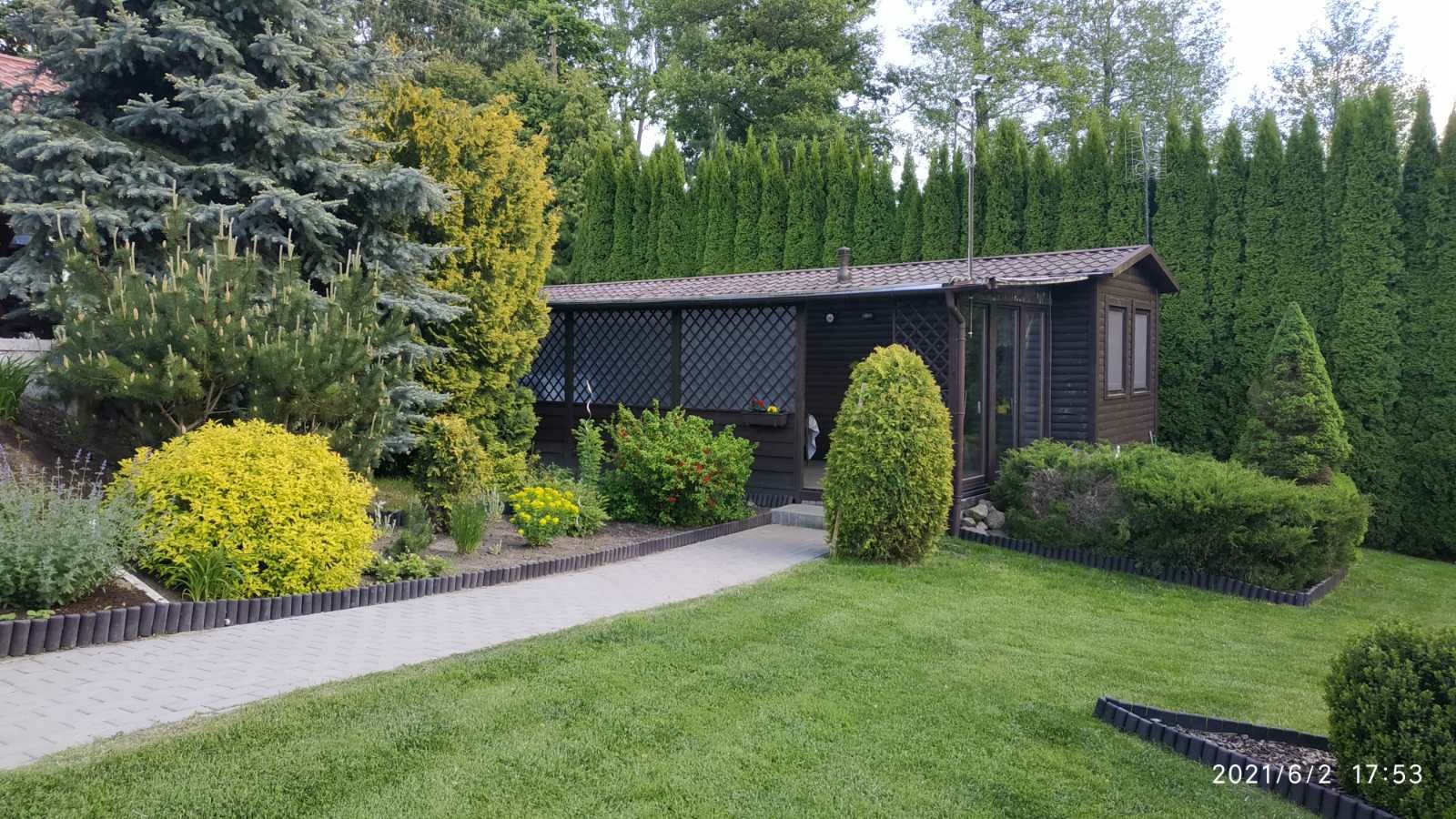Domek, Mazury, linia brzegowa łodka w cenie