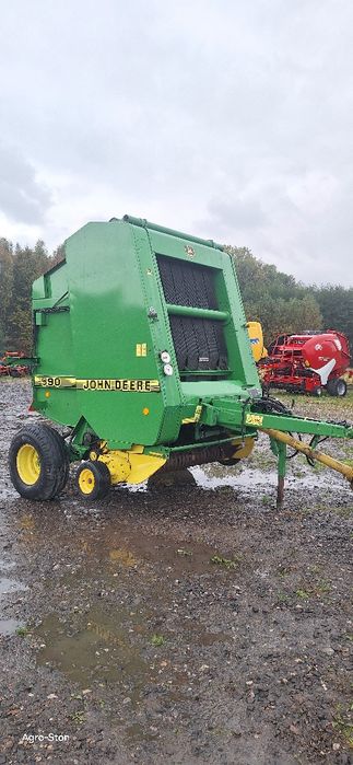 Prasa John deere 590 belownica New holland roll belt lelly krone