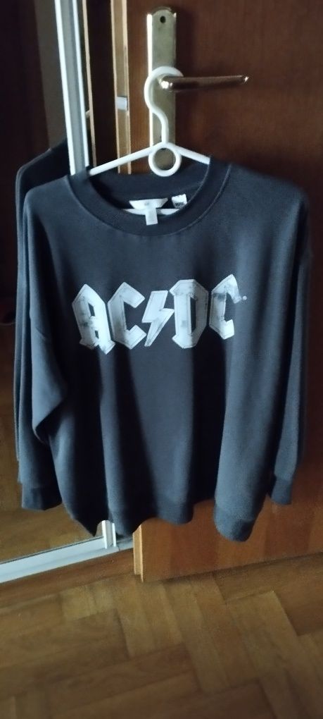 Bluza H&M z napisem ACDC rozm.S