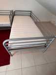 Cama solteiro com colchão (2 unidades)