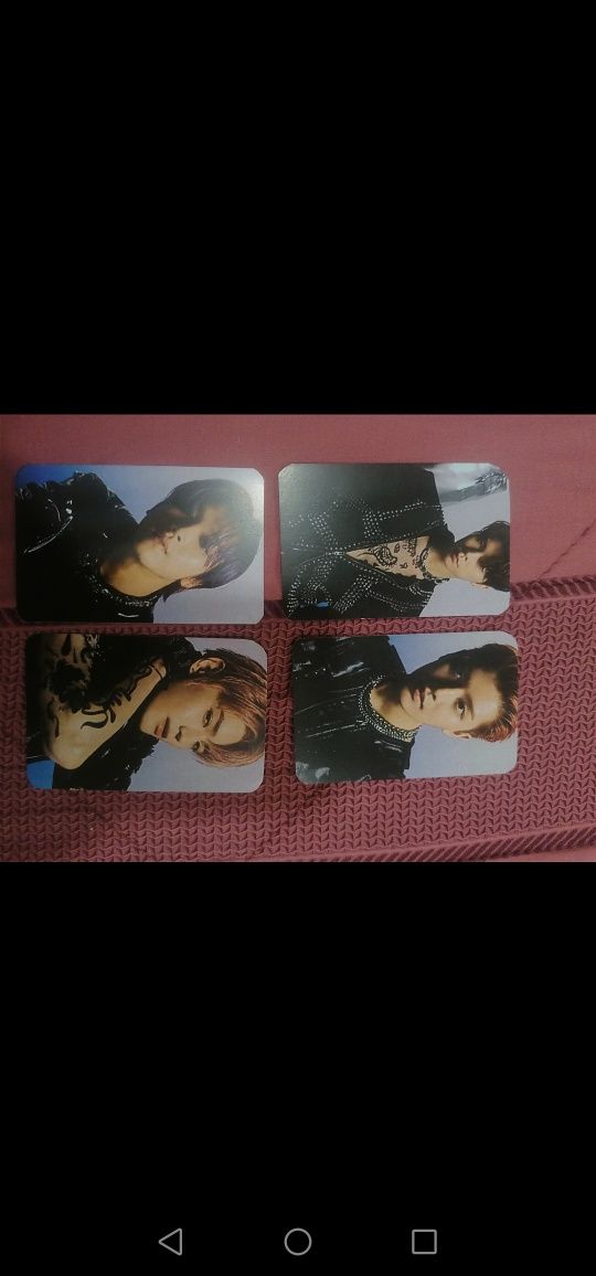 Nct photocards e autocolantes