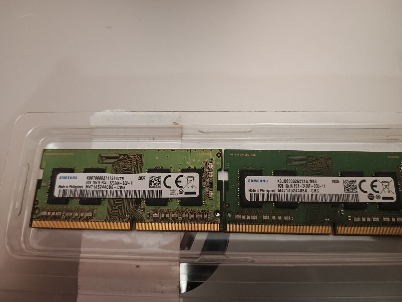 Оперативна пам'ять Samsung 8 ГБ ddr4 для ноутбука