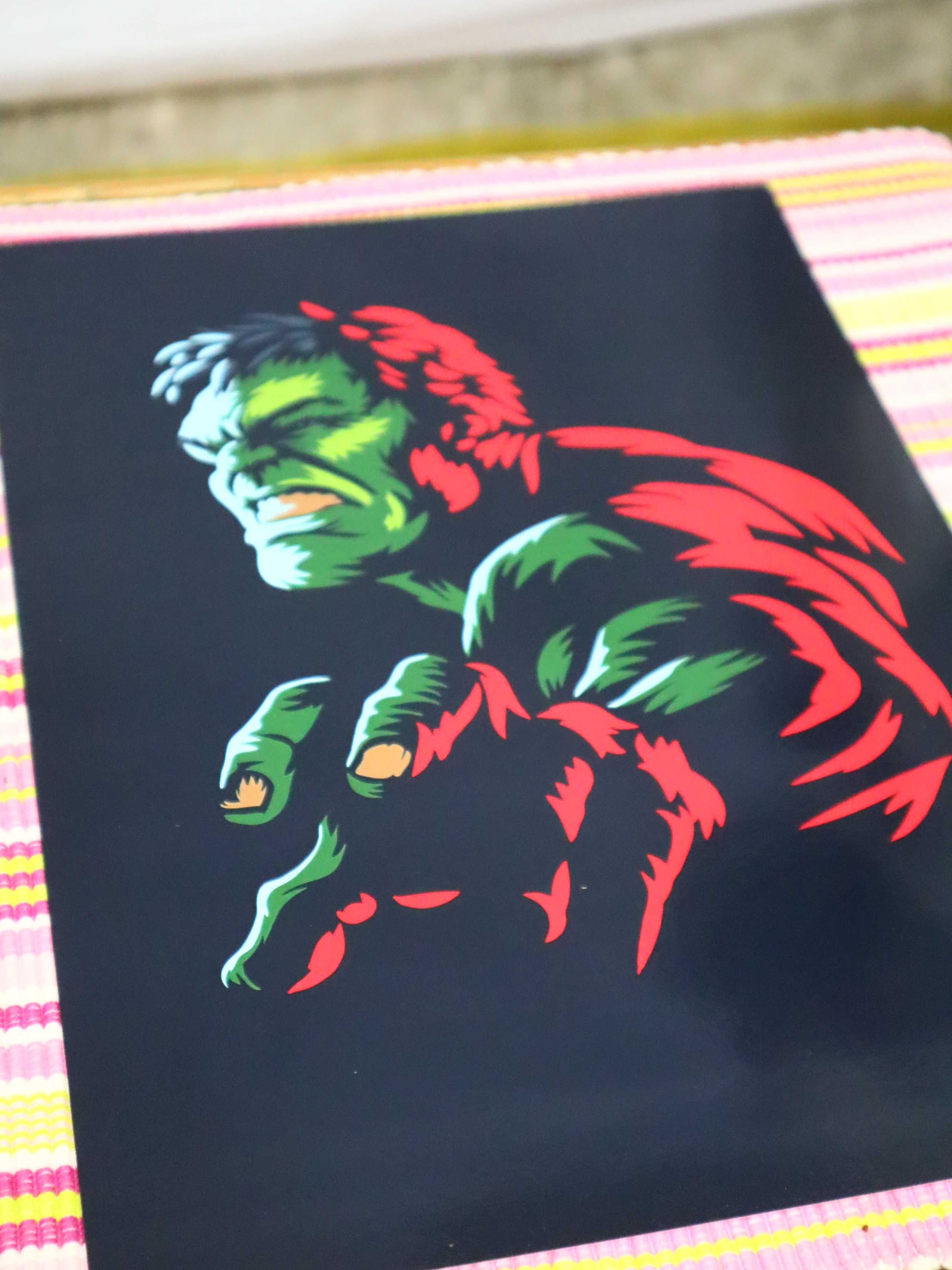 Plakat A4 - Hulk - C19
