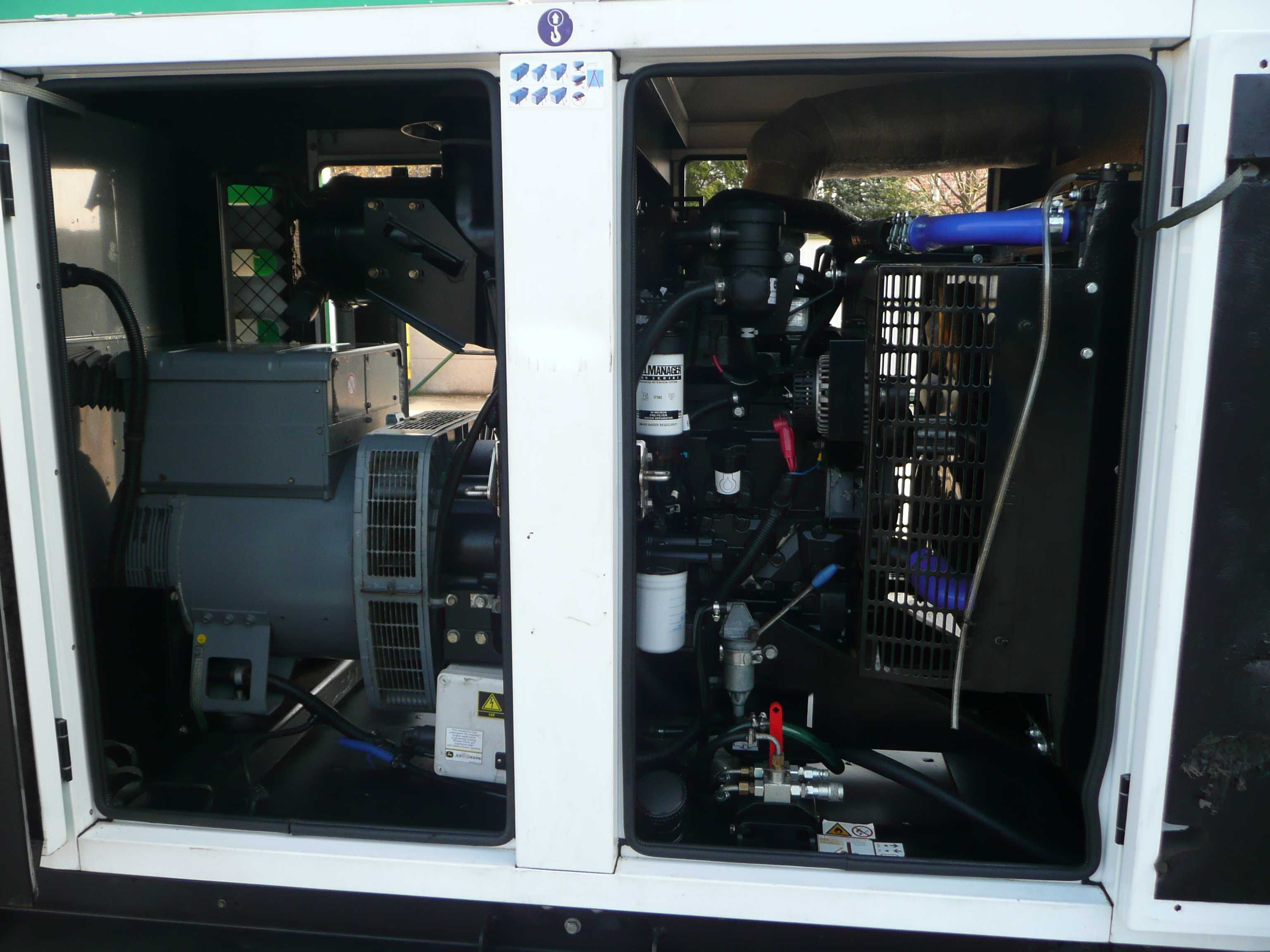 Agregat prądotwórczy SDMOR110C3 John Deere 110KVA