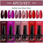 conjunto de vernizes de gel