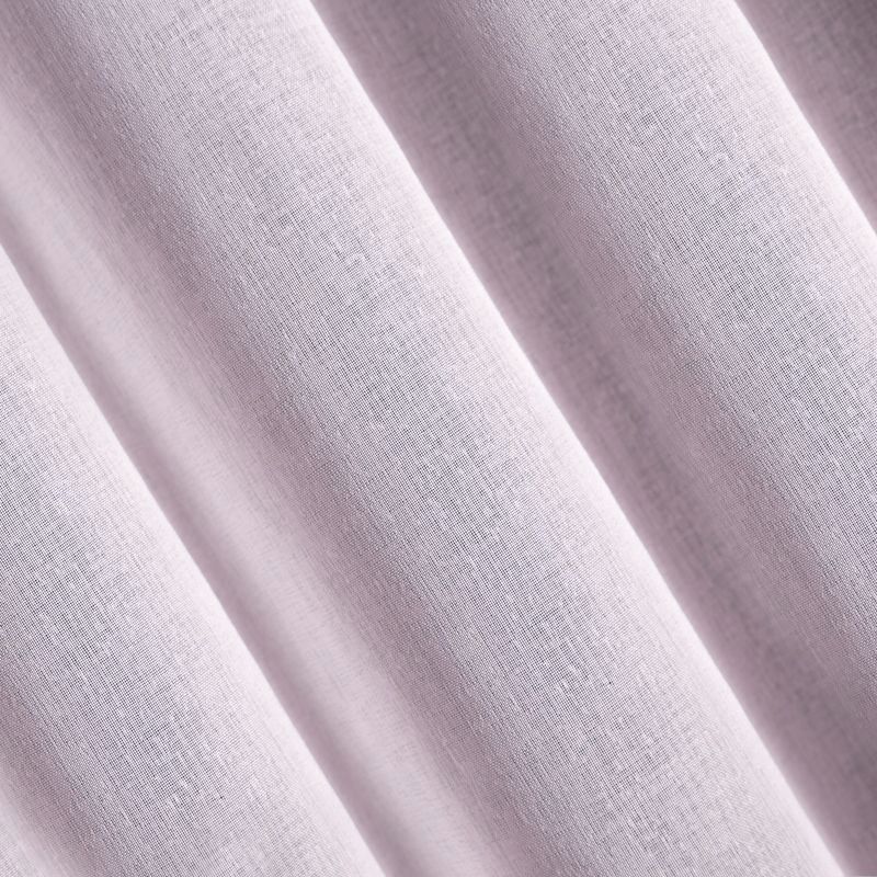 Firana gotowa almina na taśmie 140x270 cm różowy
