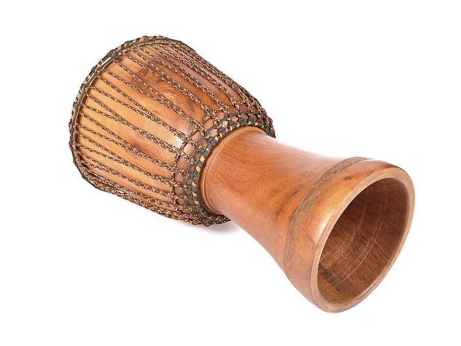 Kangaba djembe KMDM14-Classic Mali duży bęben afrykański dugura wood