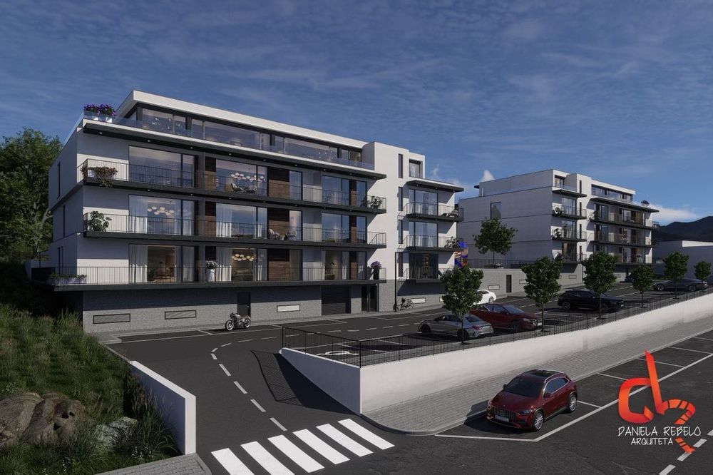 Apartamento T2 em fase de construção