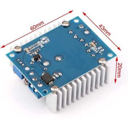 Понижуючий перетворювач 8A/100W 12A Max DC 5-40V to 1.2-36V Модуль