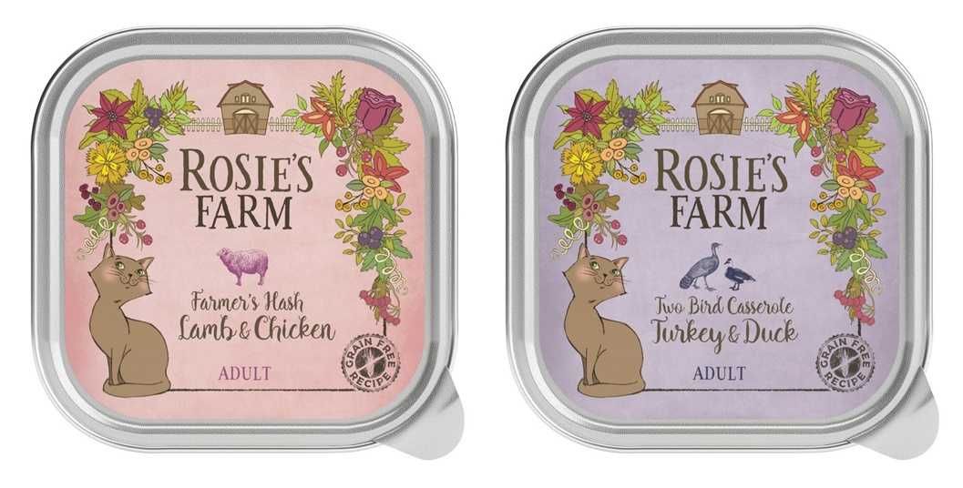 Rosie's Farm Adult jagnięcina i kurczak, indyk i kurczak