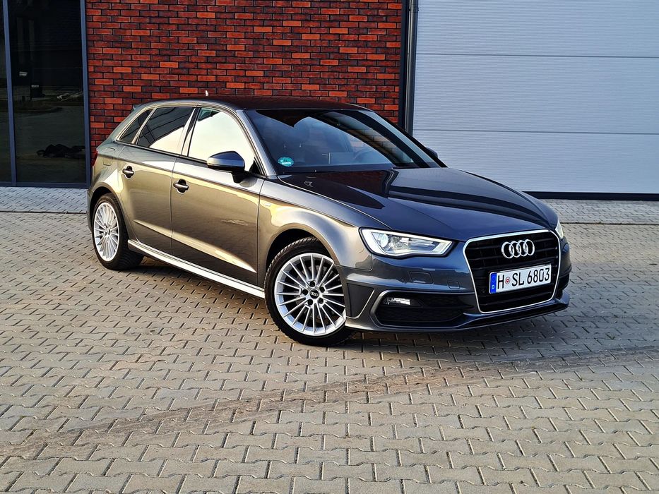Audi A3 Sportback 2.0tdi 3xS-Line skóra bi xenon bang-olusen ambiente Daytona orginał!