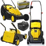 MOCNA Kosiarka indukcyjna elektryczna do trawy 32cm 2000W 35L NOWA