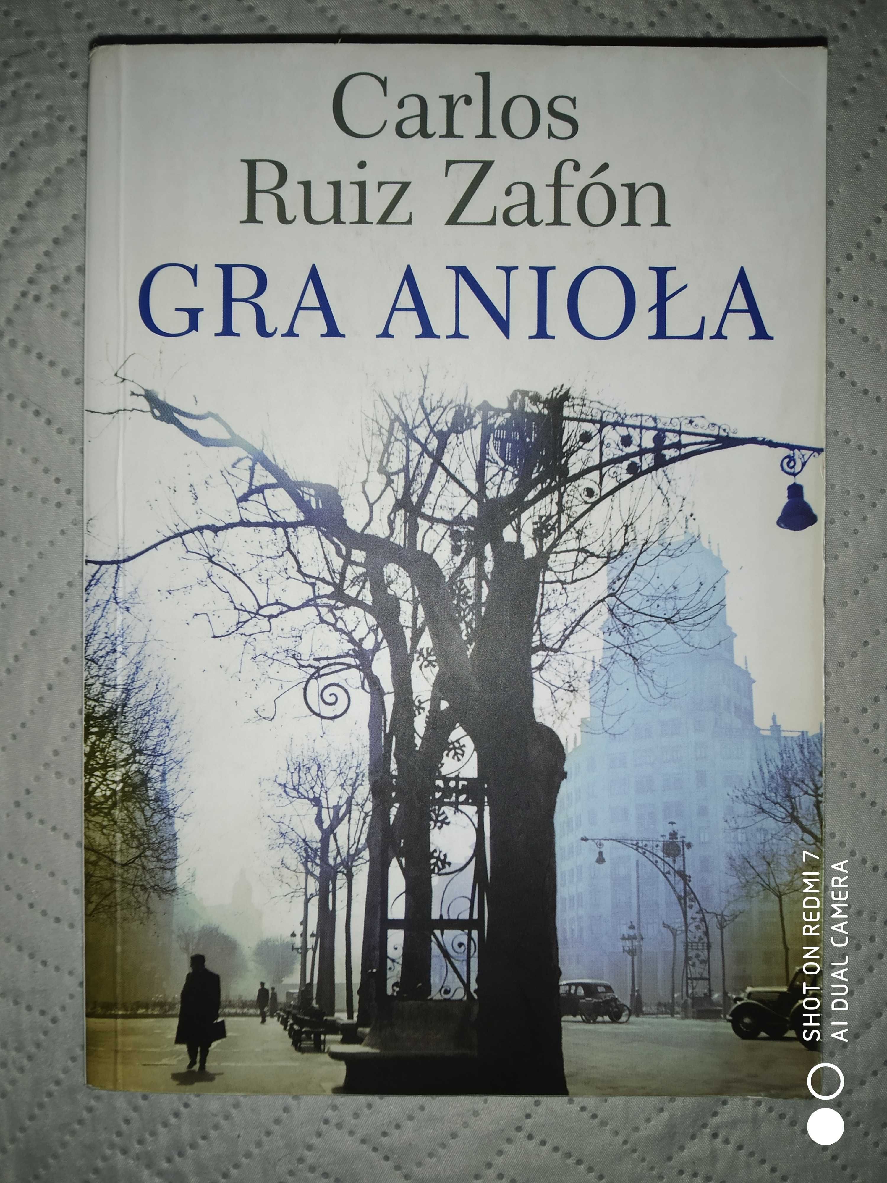 Gra Anioła autor Carlos Ruiz Zafon, NOWA!