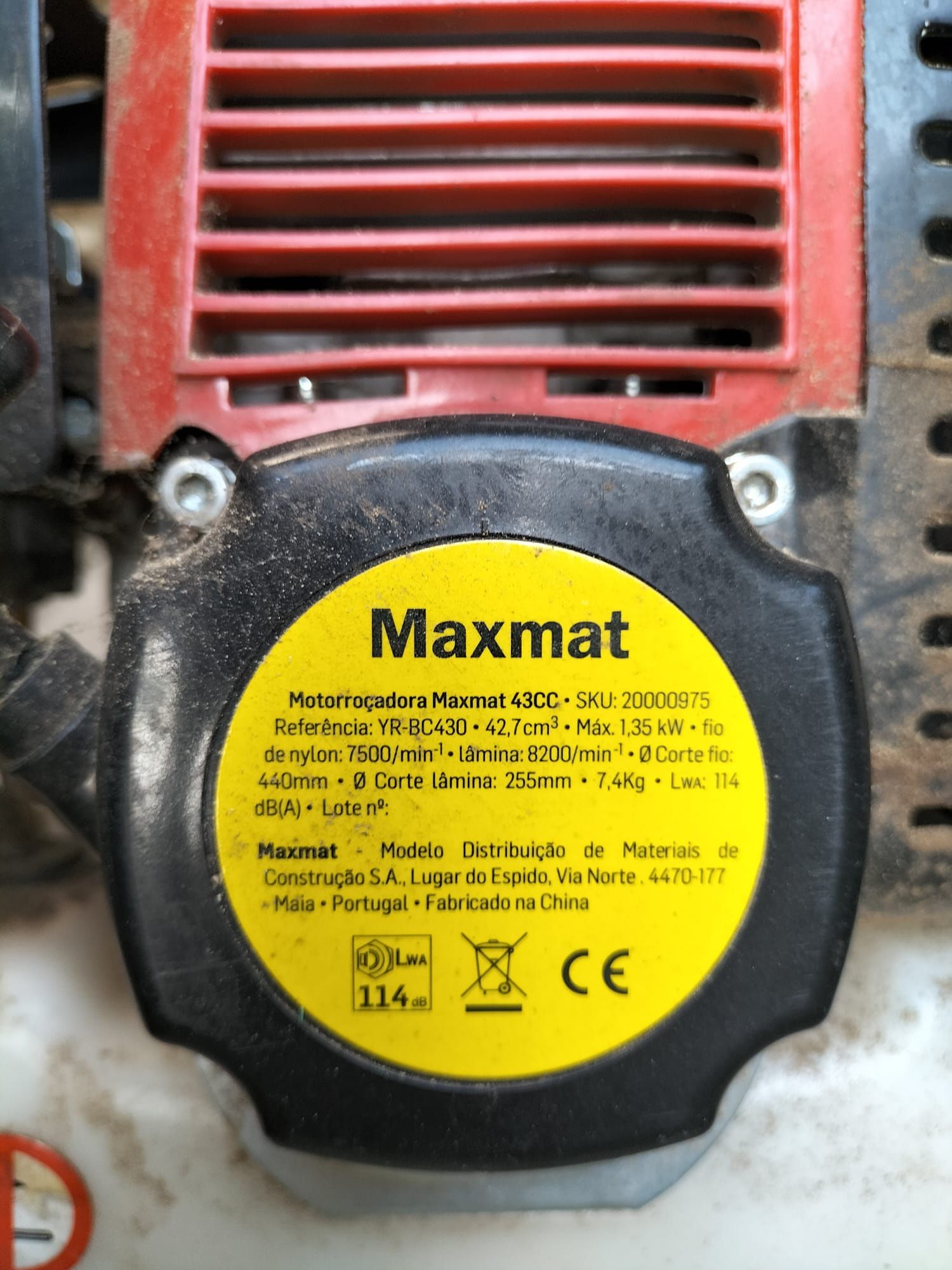 Motoroçadora Maxmat