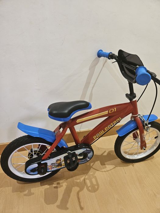 Bicicleta criança Patrulha Pata