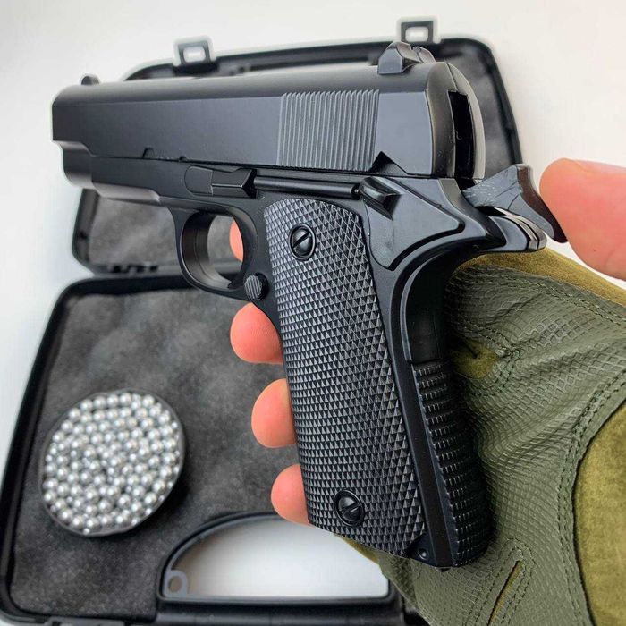 Іграшковий металевий пістолет Colt Кольт 1911 дитячий залізний