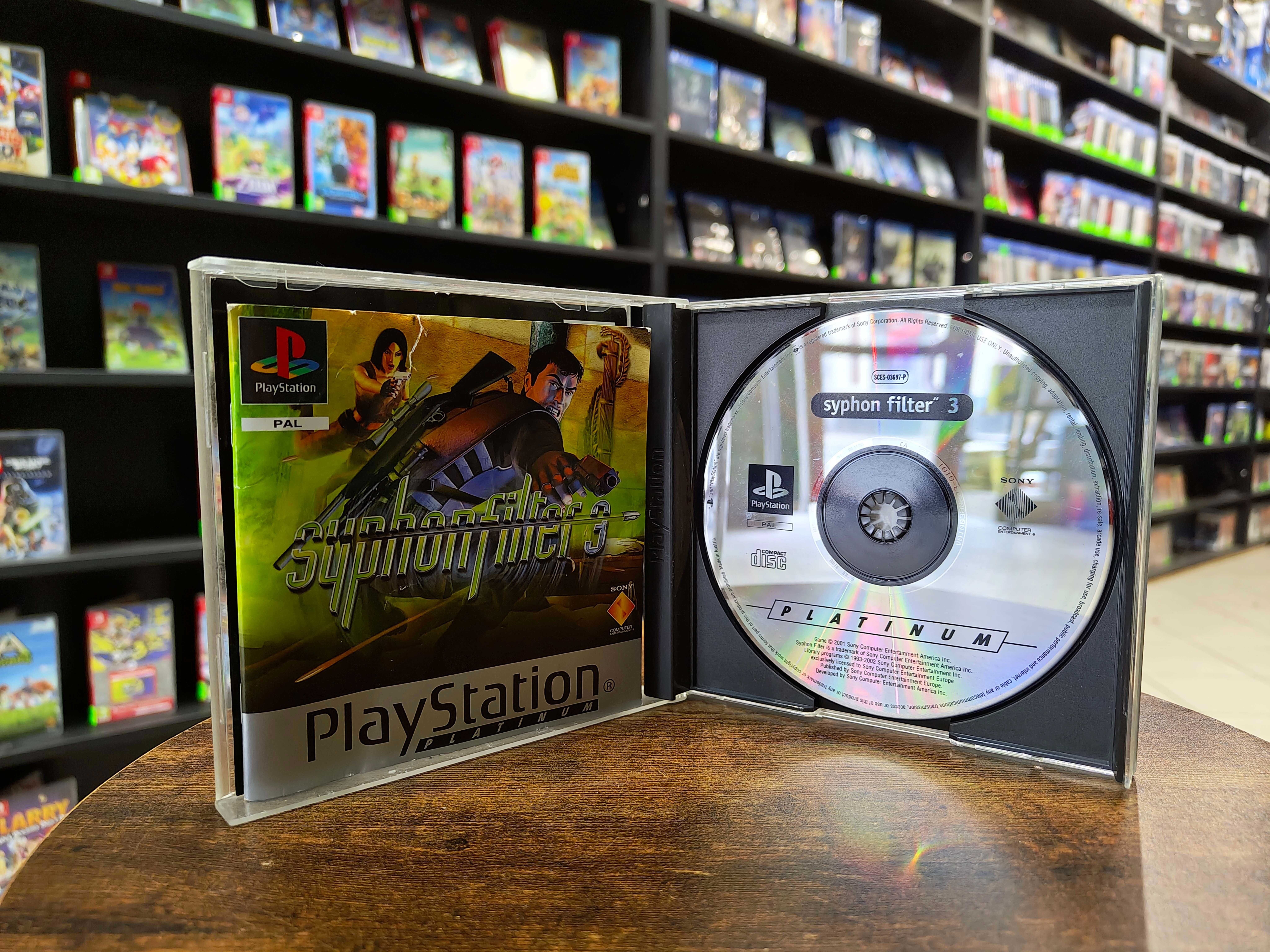 Syphon Filter 3 PS1 PSX ANG - Sklep Będzie granie