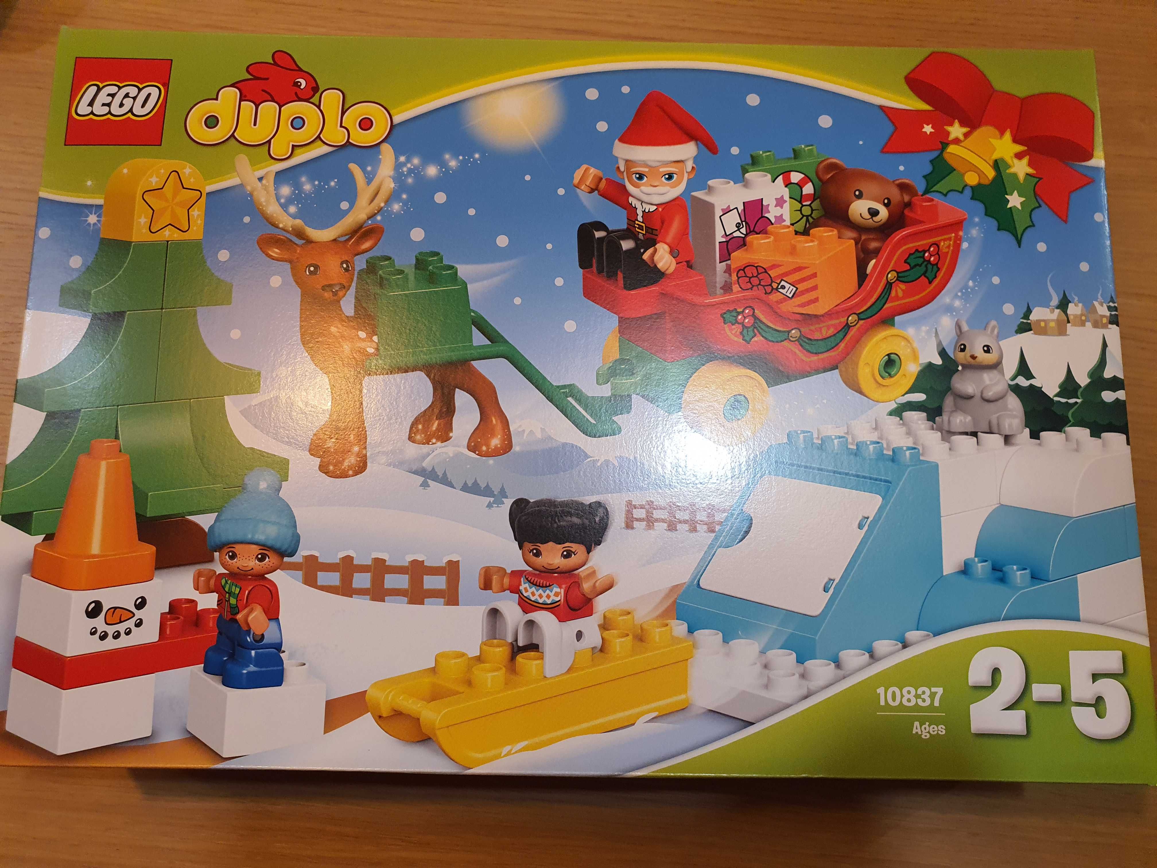 LEGO Duplo 10837 NOWE Zimowe Ferie Świętego Mikołaja