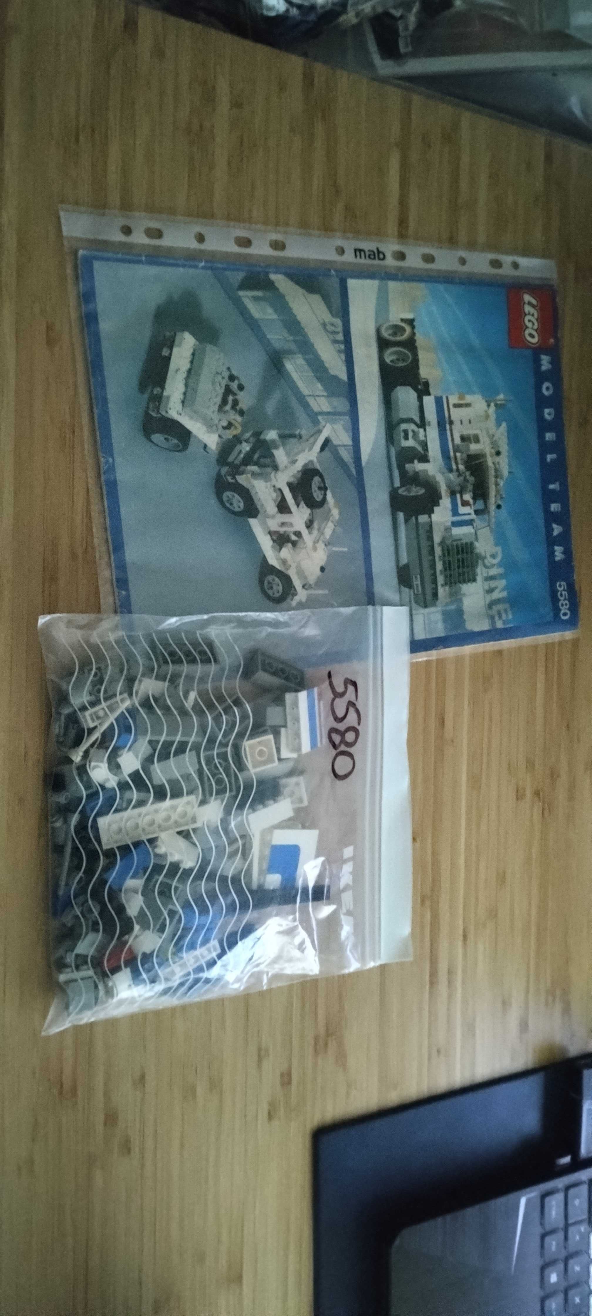 Lego 5580 Highway Rig Model Team com portes grátis