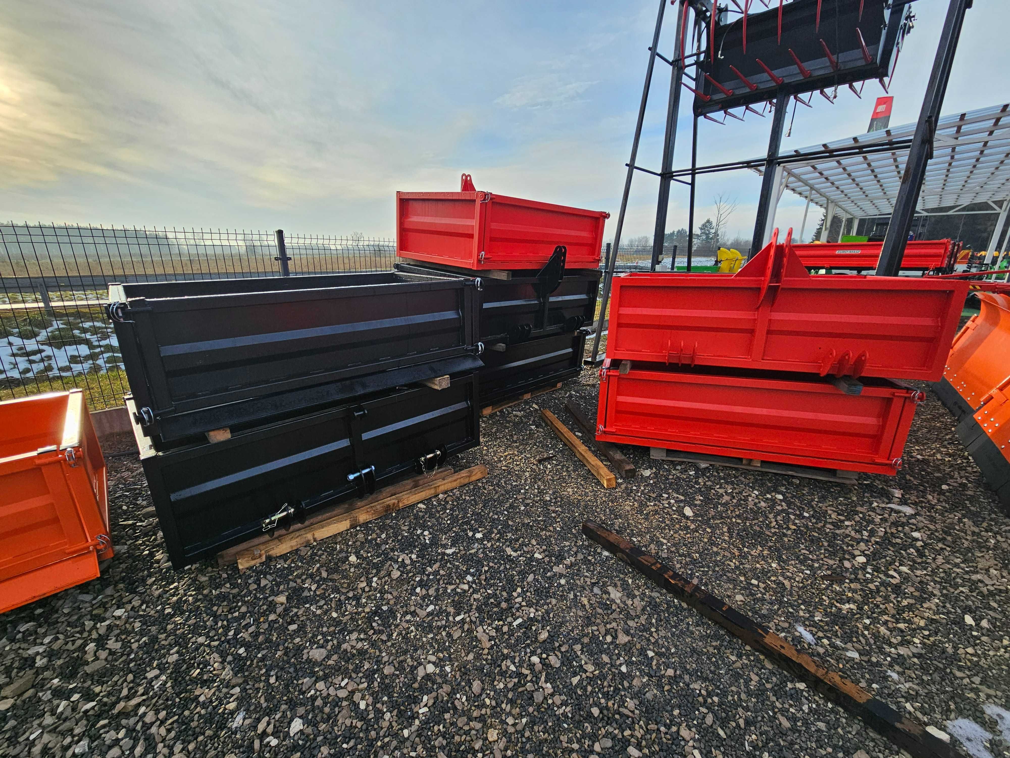 Skrzynia transportowa ładunkowa tuz do ciągnika 1.65m 1.85m 2.10 m