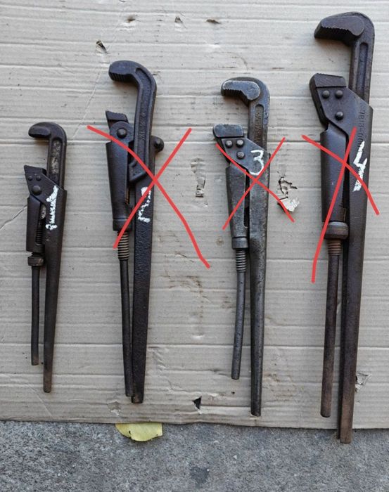 Ключи газовые (трубные)