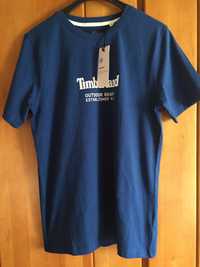 Nowa ciemnoniebieska koszulka Timberland na 174 cm