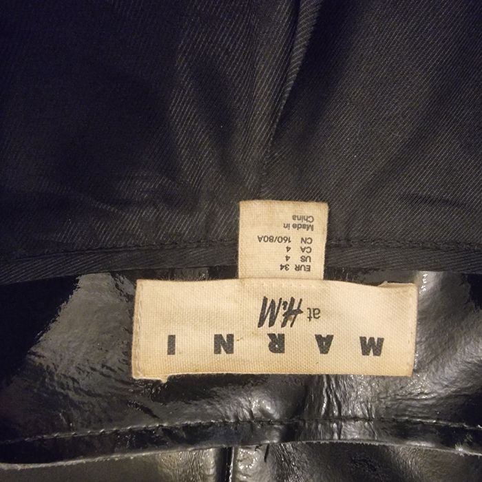 Damska kurtka skórzana Marni at H&M rozm.XS