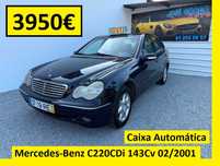 Mercedes-Benz C 220 Cdi 2.2D 143Cv Cx/Auto 02/2001