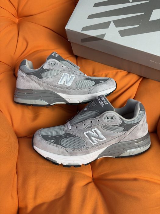 ОРИГИНАЛ New Balance 993 "Grey White" MR993GL Made in USA  новые 42-45