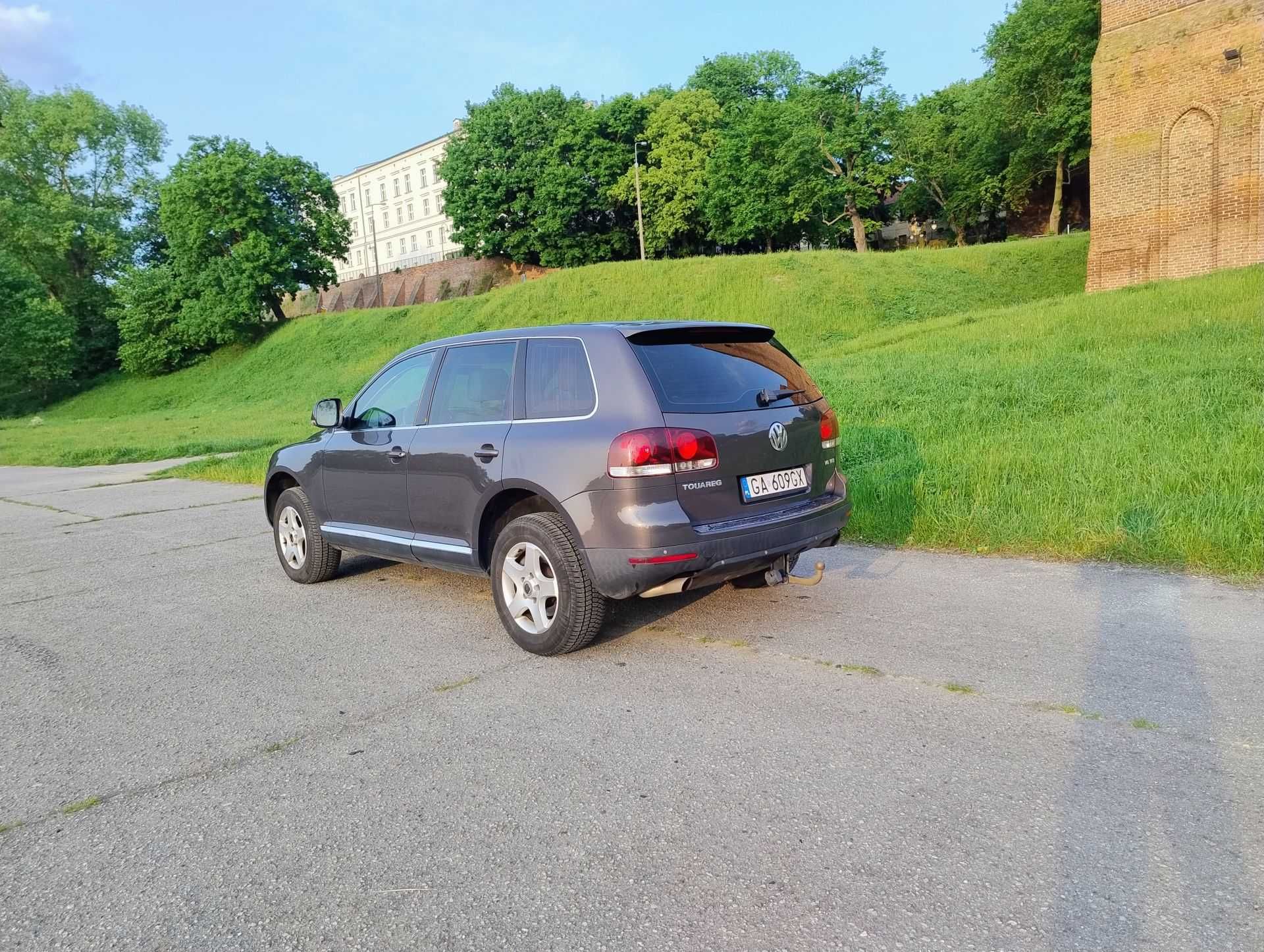 VW Touareg 2007 rok 3.0 TDI V6, bez pneumatyki