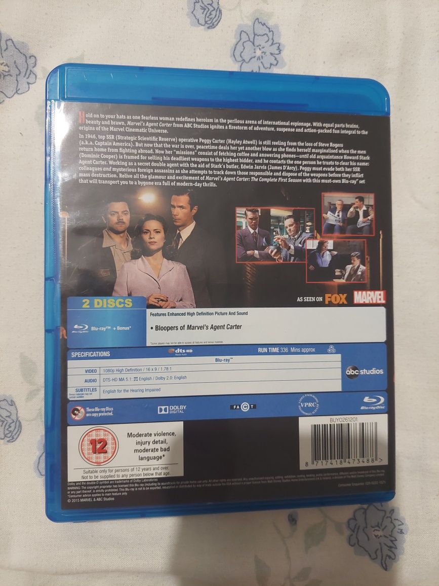 Agent carter bluray