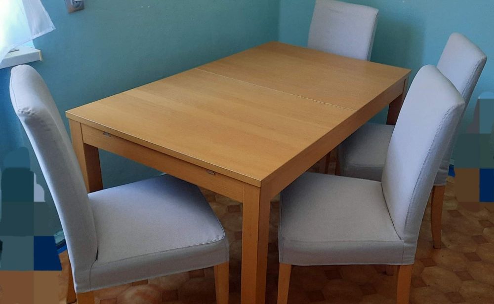 Stół + krzesła IKEA Henriksdal