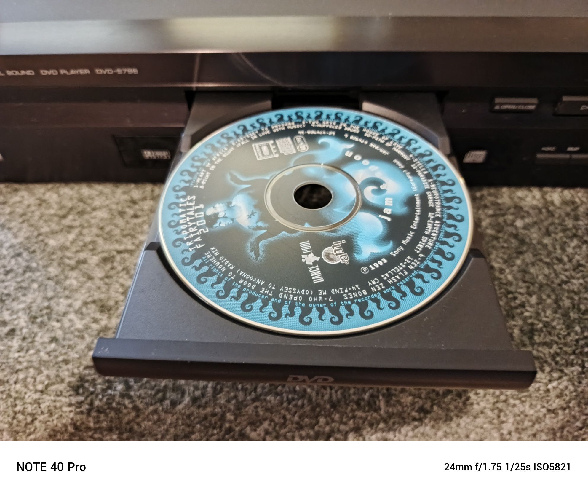 Yamaha odtwarzacz CD/DVD