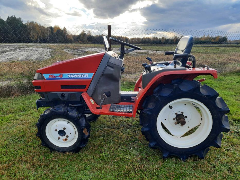 Yanmar Ke 4 japoński traktorek do sadów i ogrodów
