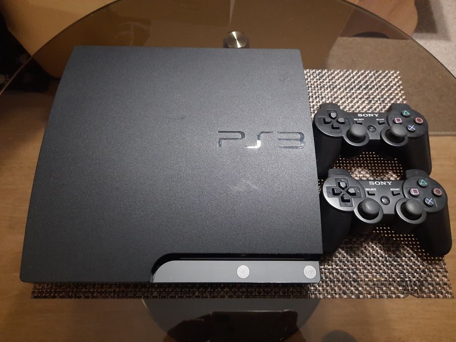 PS3 Slim 500gb +45 игр Gta 5, San Andreas/Mortal/Tekken/Fifa 19...