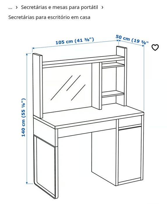 Secretária criança Ikea