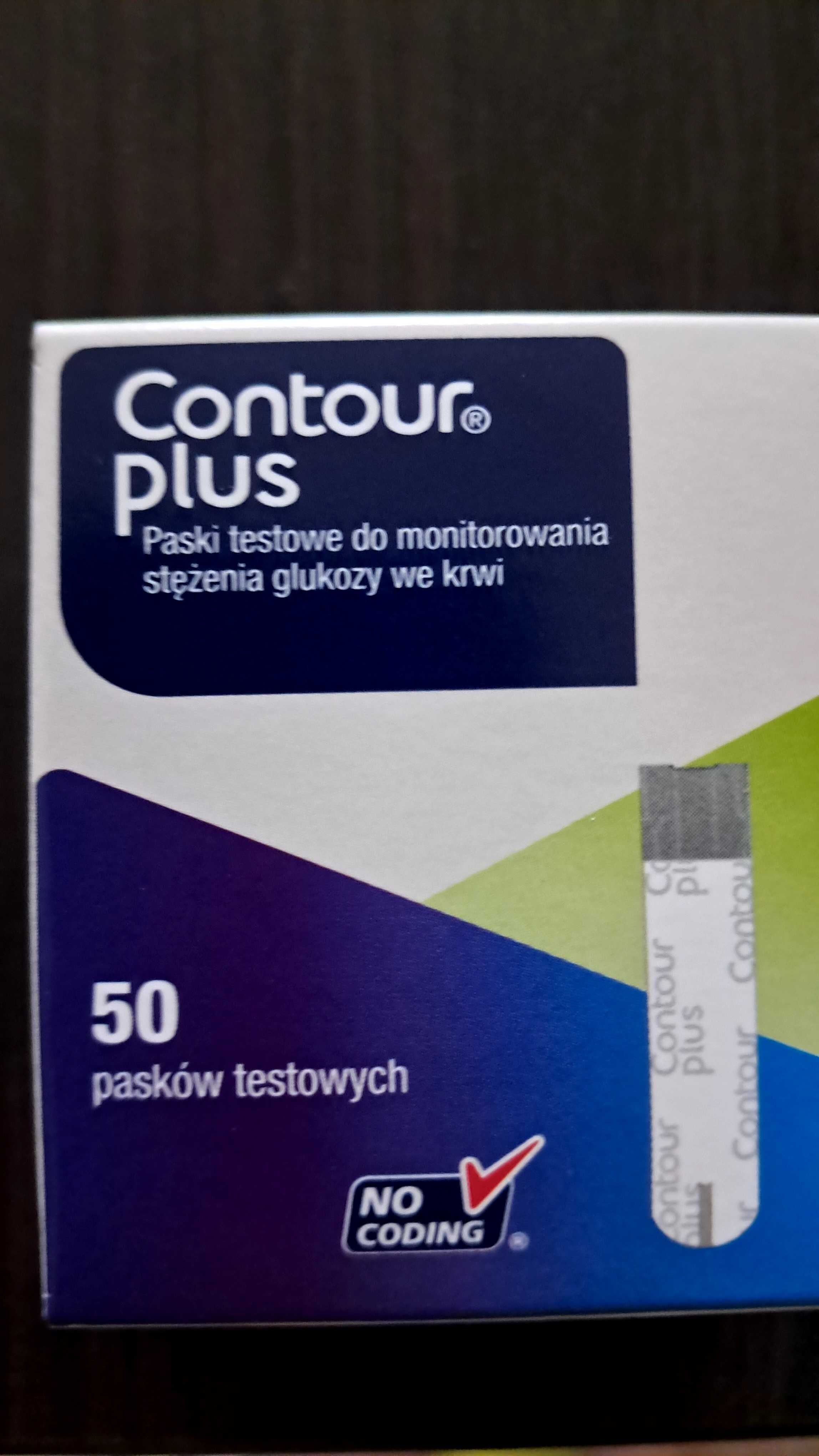 Paski do glukometru contour plus