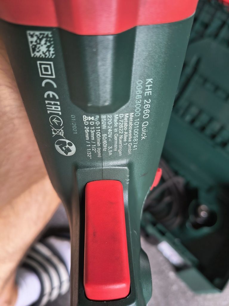 Młotowiertarka Metabo KHE 2660 quick