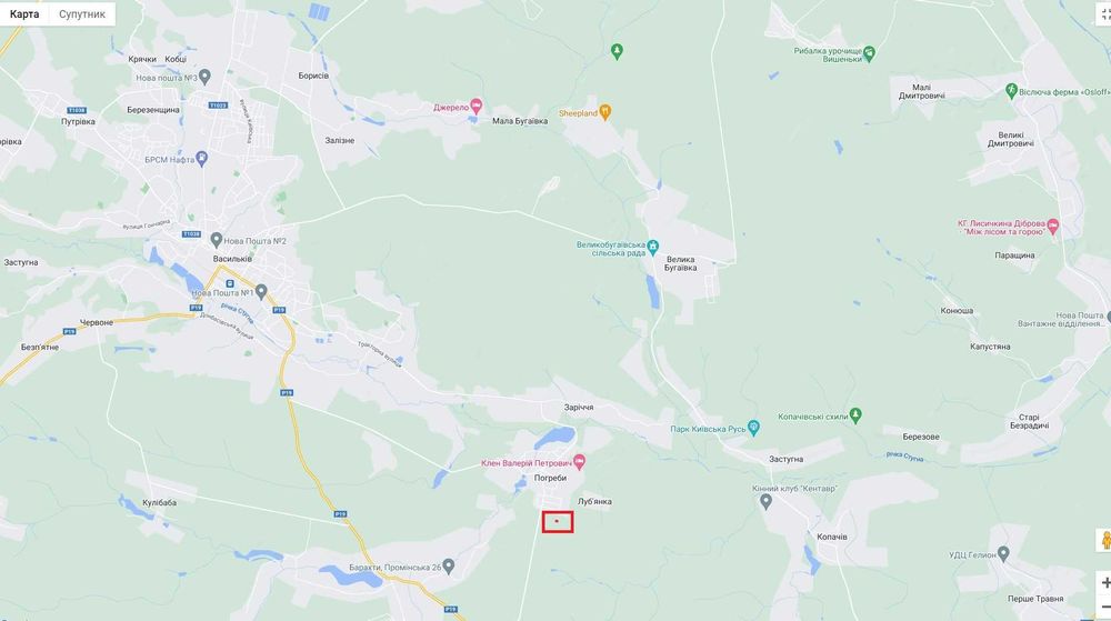 Продаж ділянки 12 сот., село Погреби, Васильківский р-н, Київська обл.