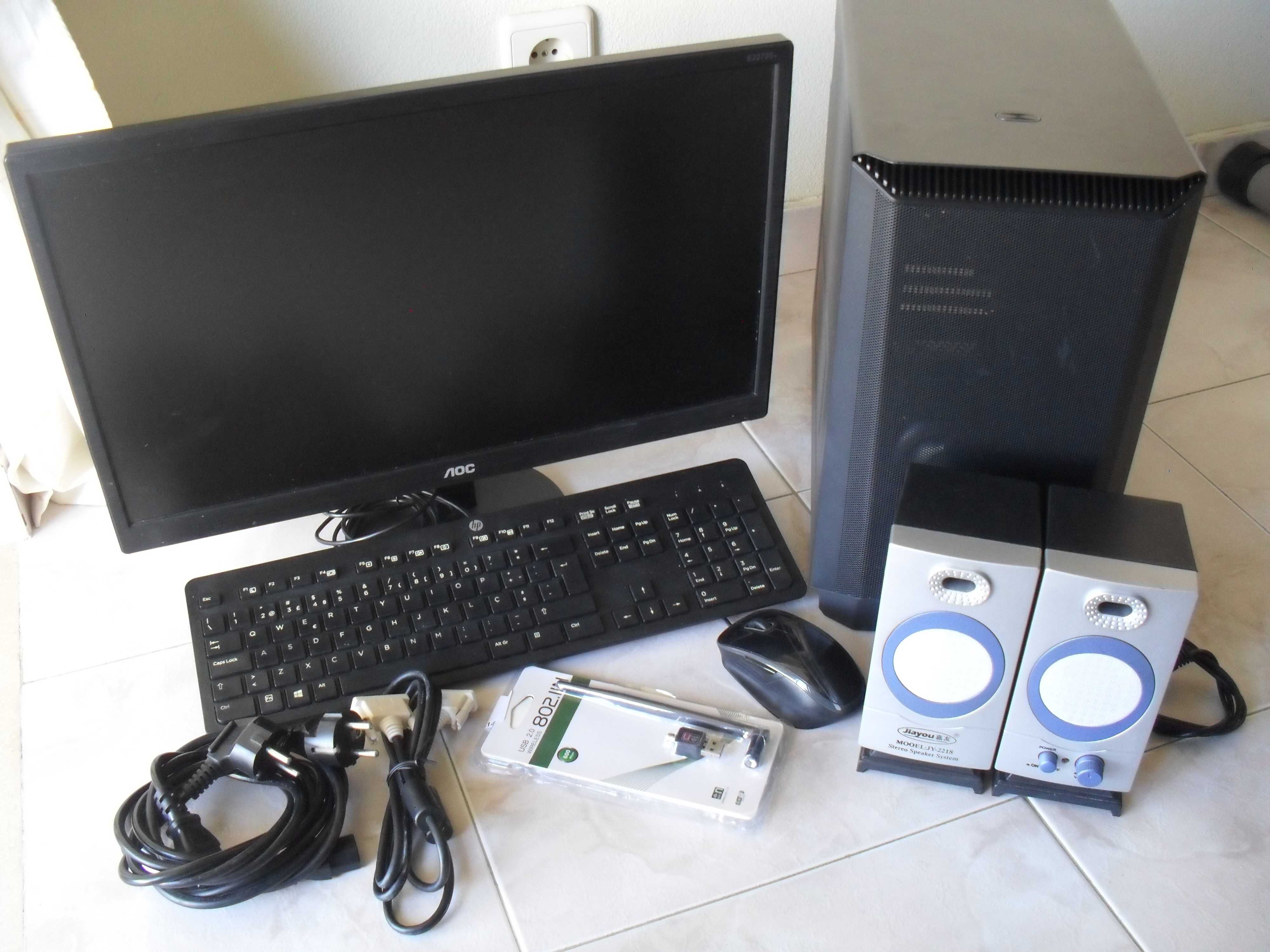 Computador MiniDesktop- CPU i3 4170 /8GB Ram DDR3 com periféricos