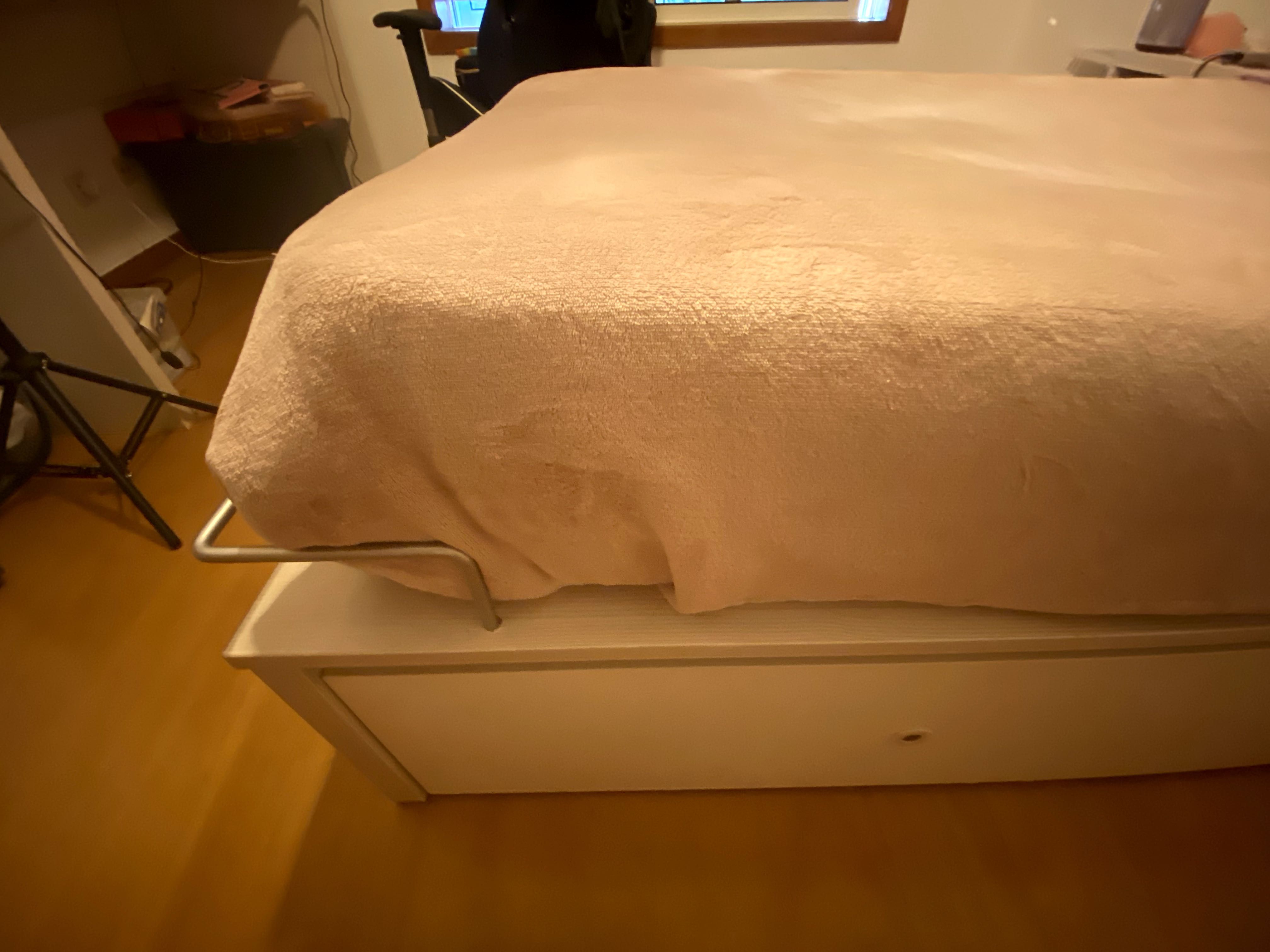 Cama 90X190cm com gaveta para possibilidade de ter cama dupla