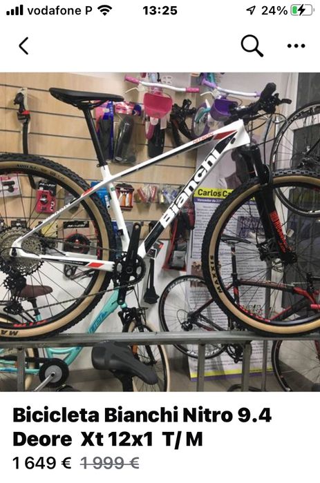 Bicicletas Bianchi desponiveis pra entrega