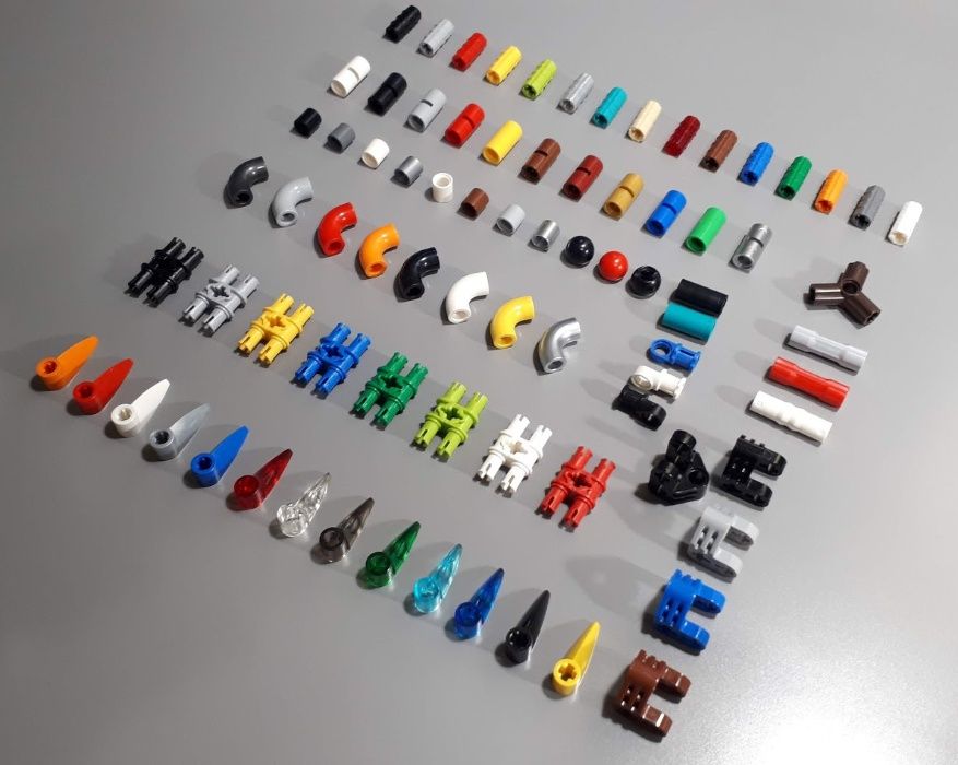 Детали Lego Technic – коннекторы, соединители (оригинал лего техник)