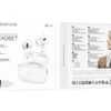 Гарнітура Double з кейсом Bluetooth Borofone BW59 True колір: білий