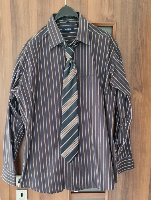 Garnitur Mido [XL] plus koszula i krawat
