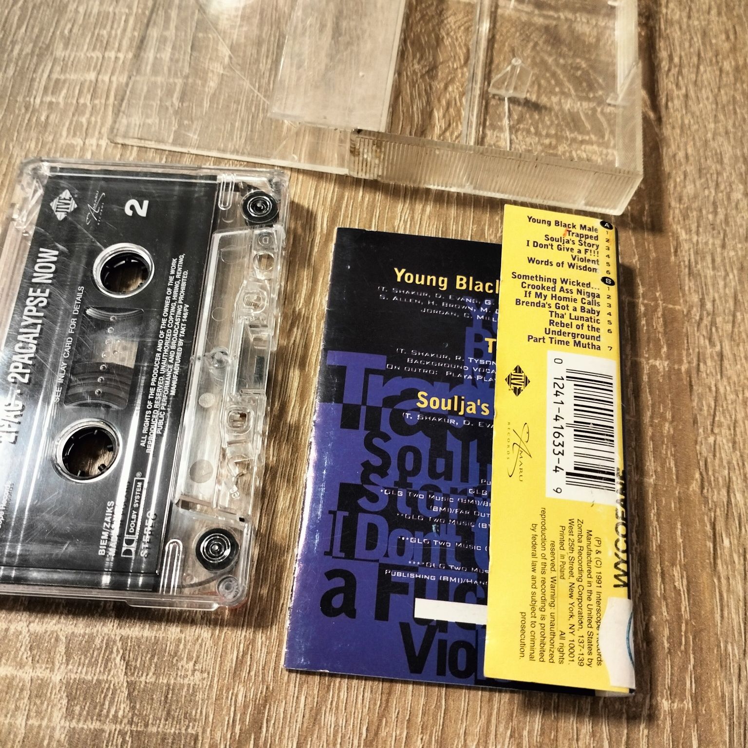 Kaseta magnetofonowa 2Pac