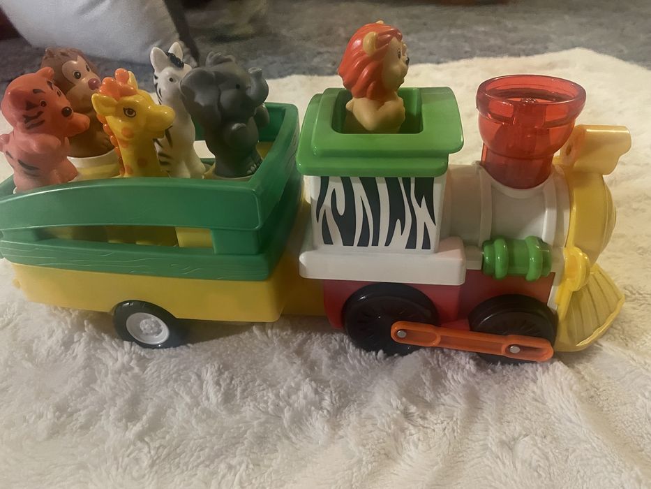 Паровоз Лімпопо українською зі світловим ефектом