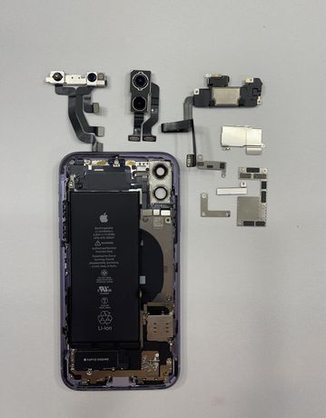iphone 11 корпус шлейфа камера на разбор