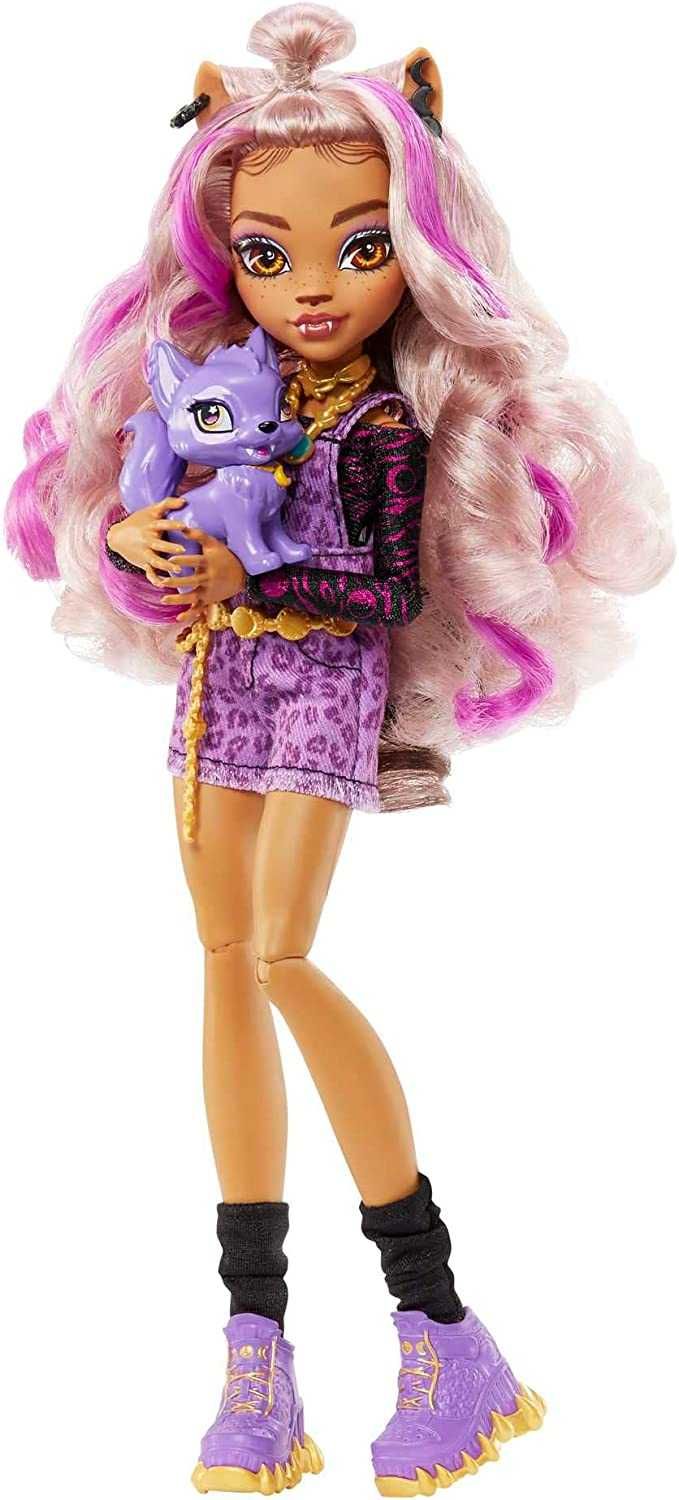 Монстер Хай Клодин Вульф с питомцем Monster High Clawdeen Wolf HHK52